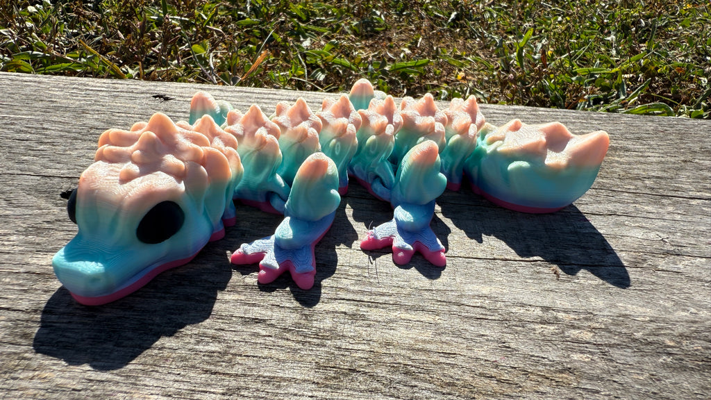 Pastel Articulating Dragon