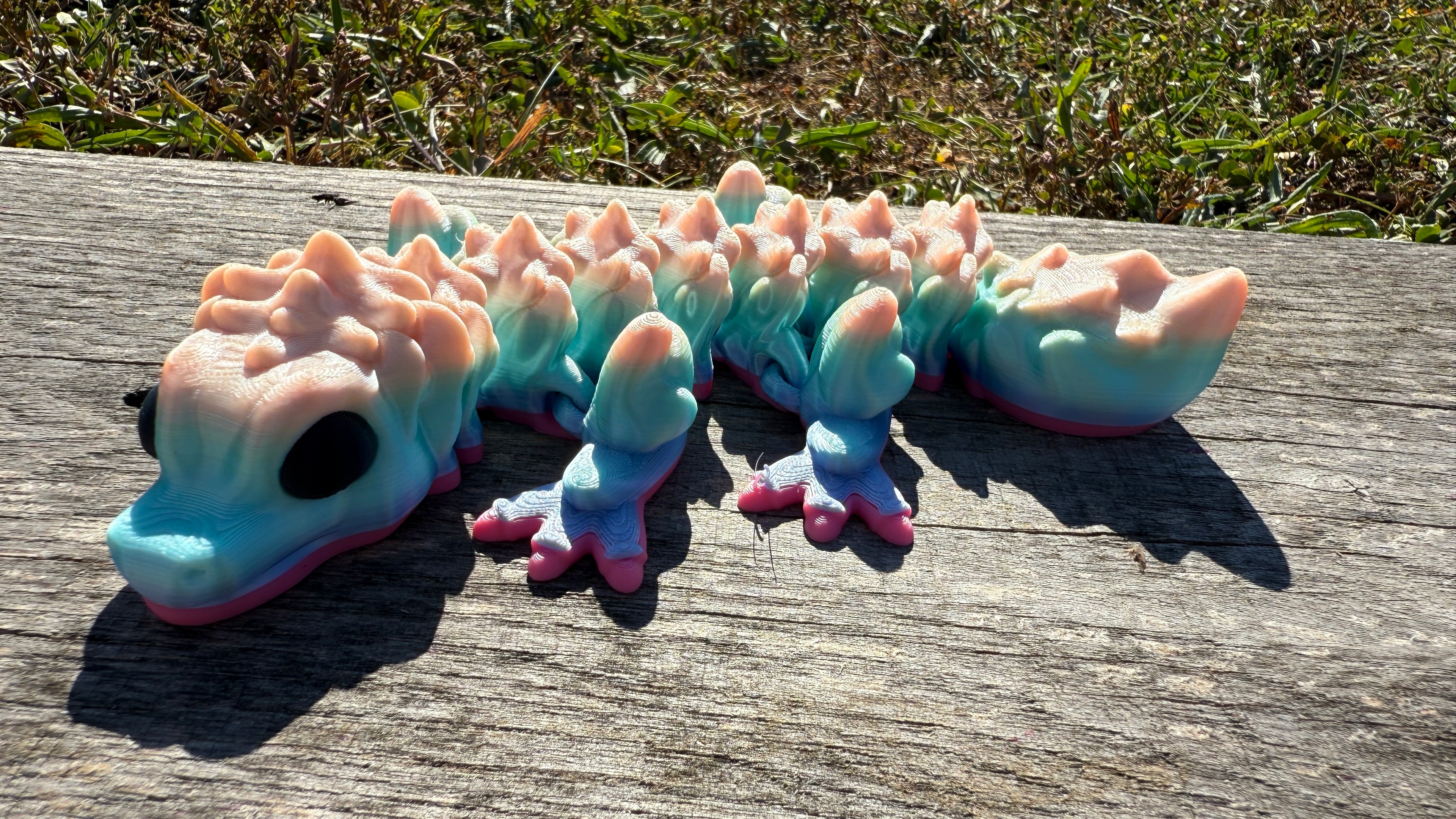 Pastel Articulating Dragon