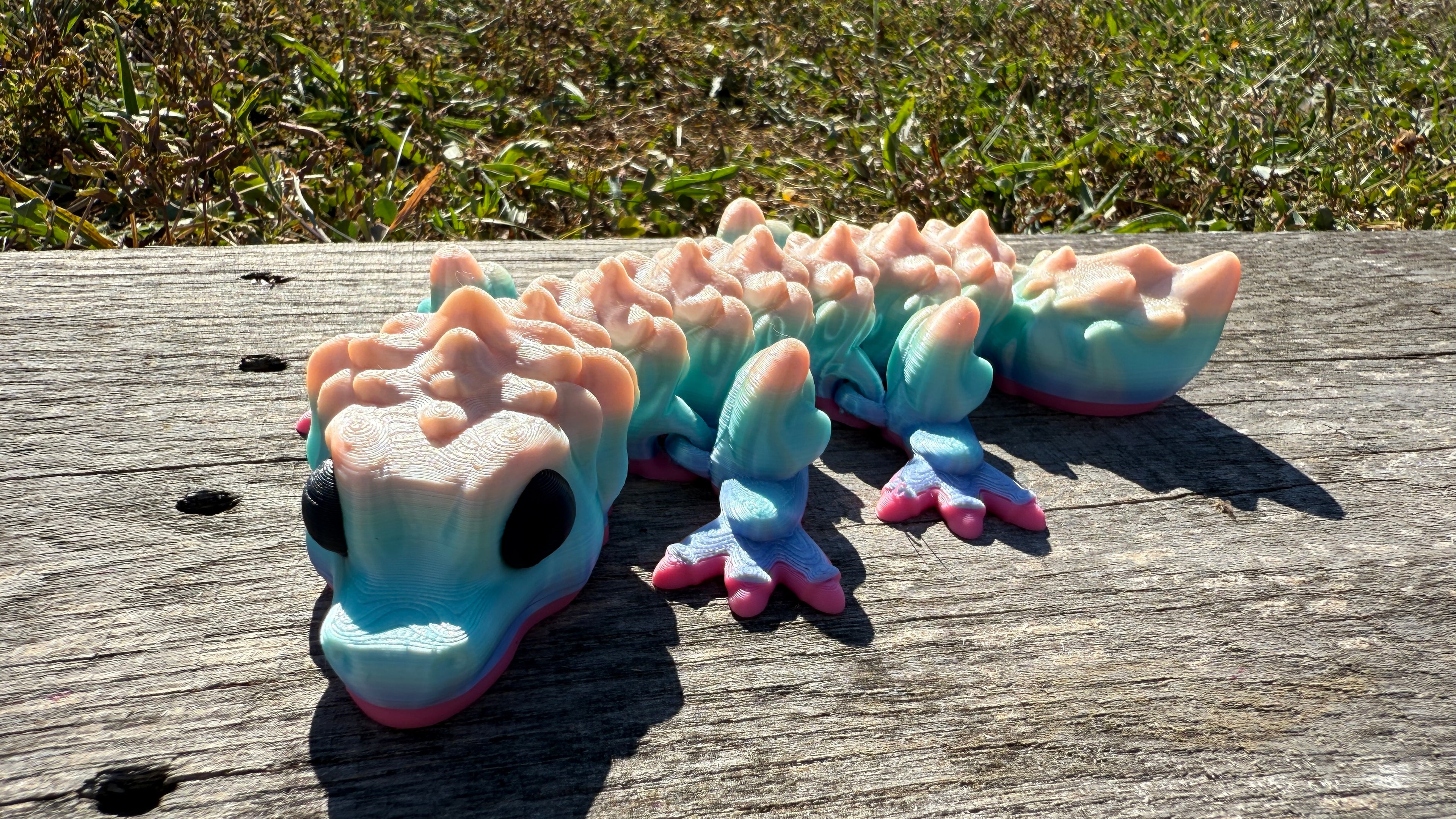 Pastel Articulating Dragon
