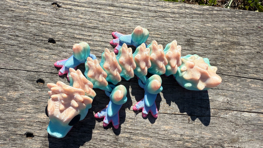 Pastel Articulating Dragon