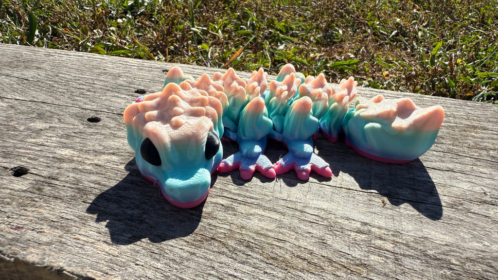 Pastel Articulating Dragon