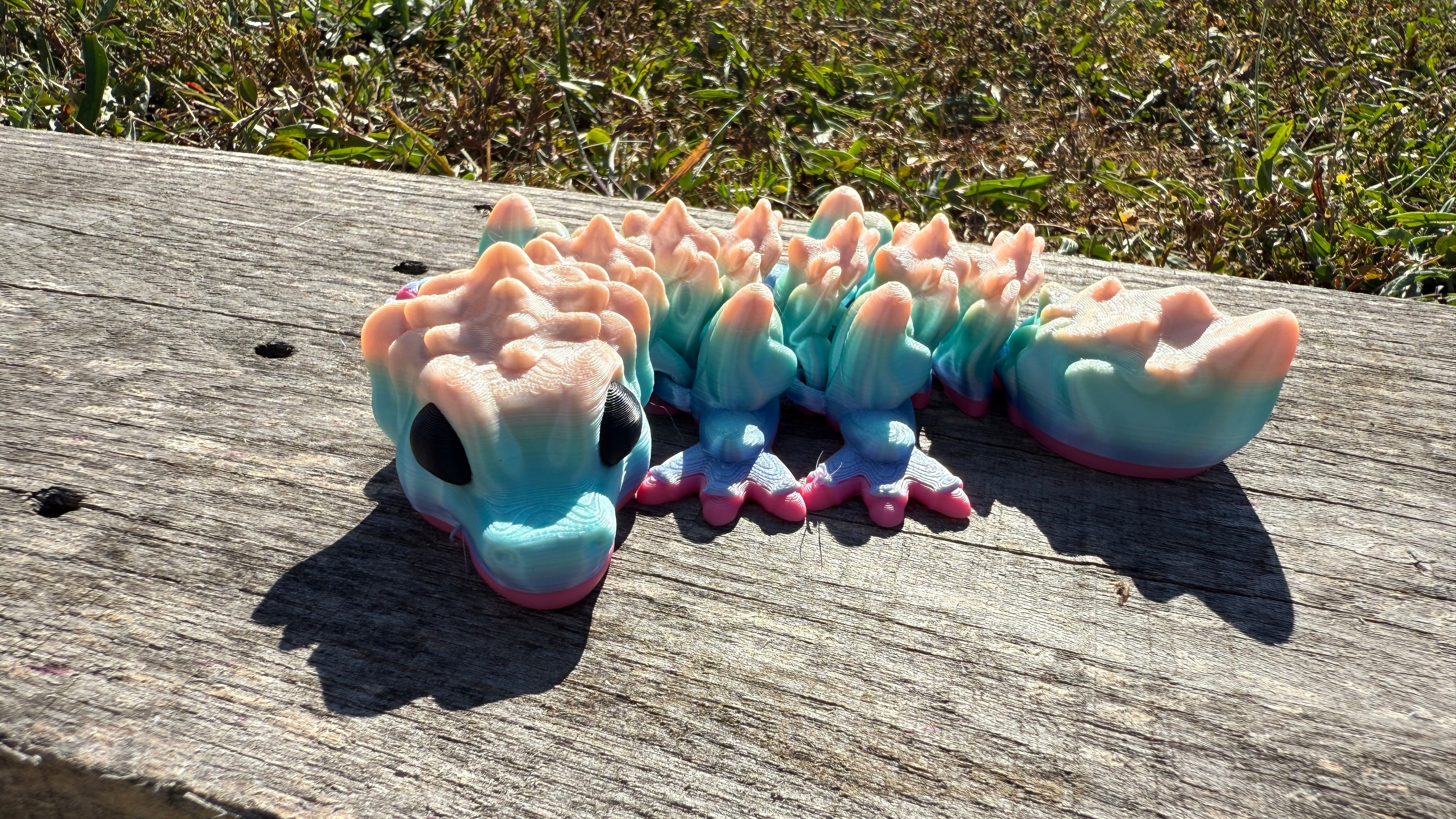 Pastel Articulating Dragon