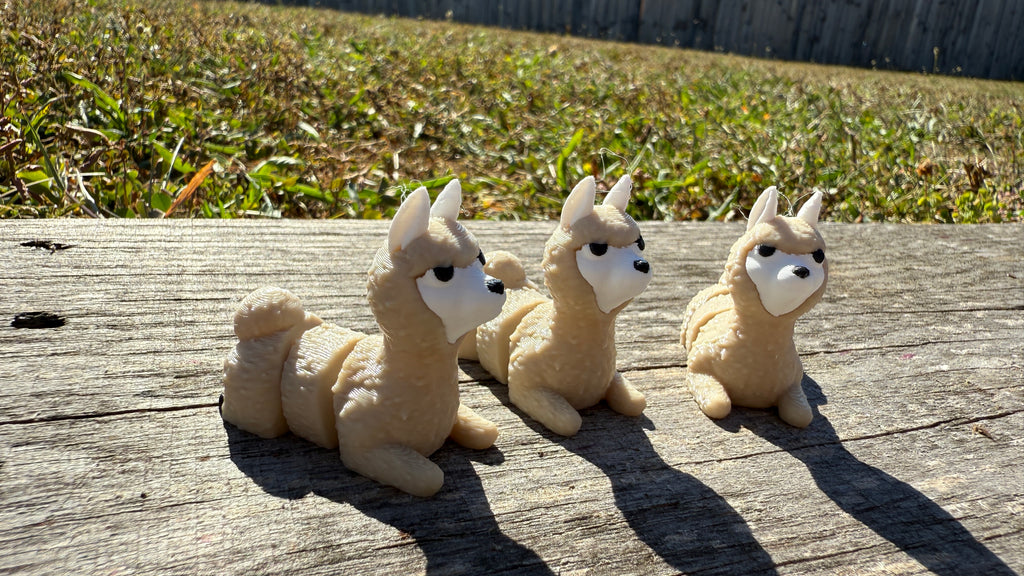 Mini Llama Figures